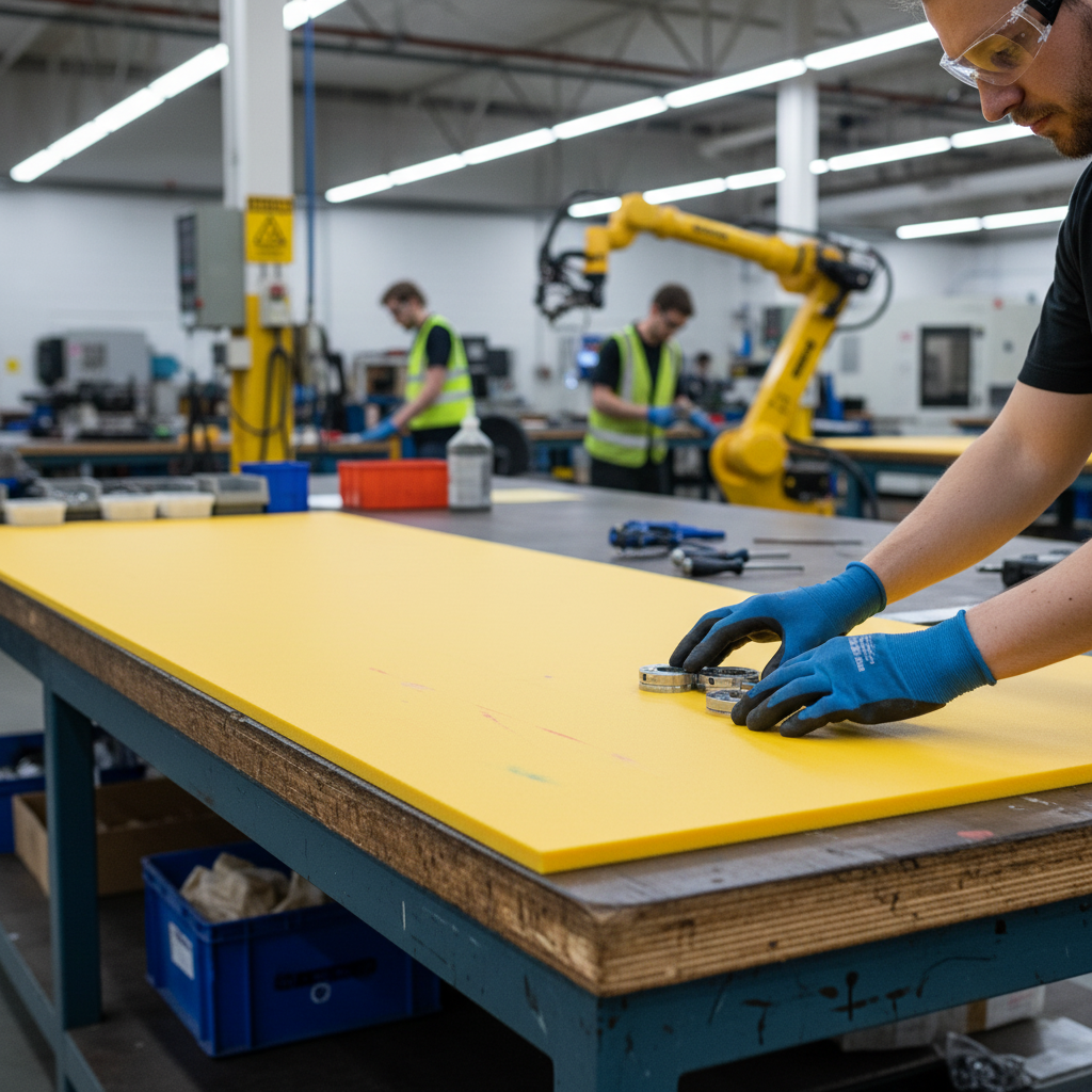 High-Performance Foam PVC Mid Yellow Sheet with Excellent Flammability and Chemical Resistance for Display Applications