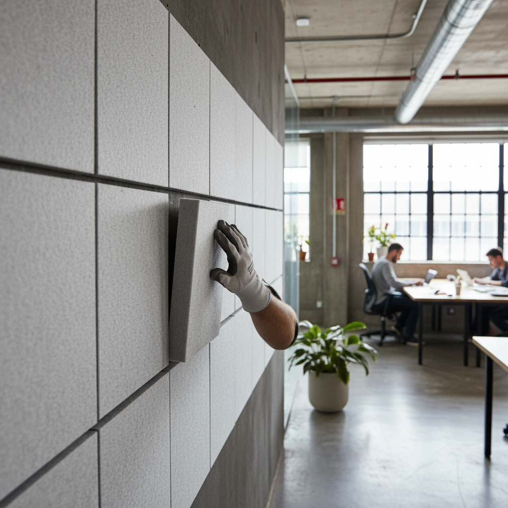 Premium PET Felt Acoustic Panel - Eco-Friendly Sound Absorption for Offices and Studios - Customizable Design Options