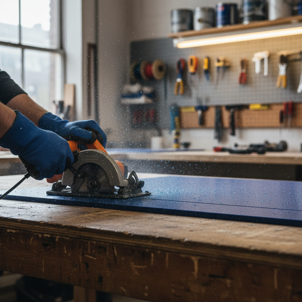 Premium 100% Recycled Plastic Sheet - Waterproof, UV Resistant, and Fire Certified for Sustainable Design Applications