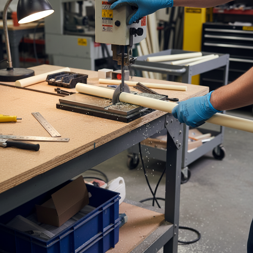 Premium High-Performance ABS Extruded Natural Rod - Low Moisture Absorption, High Rigidity, and Versatile Applications