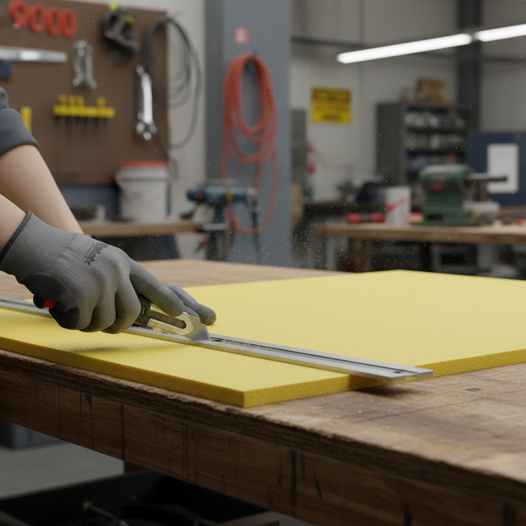 Premium Durable Foam PVC Yellow Sheet for Signage and Display Applications with High Chemical Resistance and Mechanical Properties