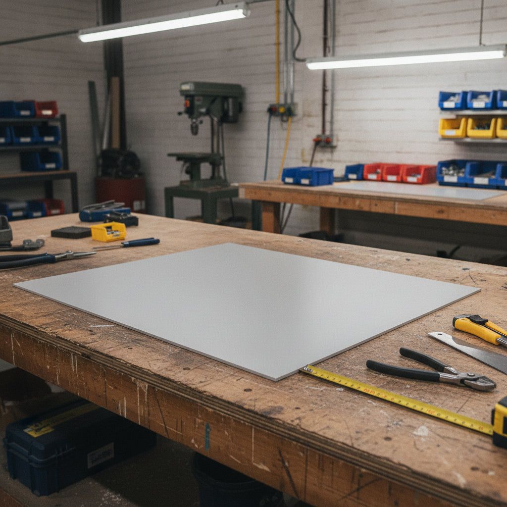 Nylon 6 Natural Plastic Sheet - 5mm To 10mm Thick
