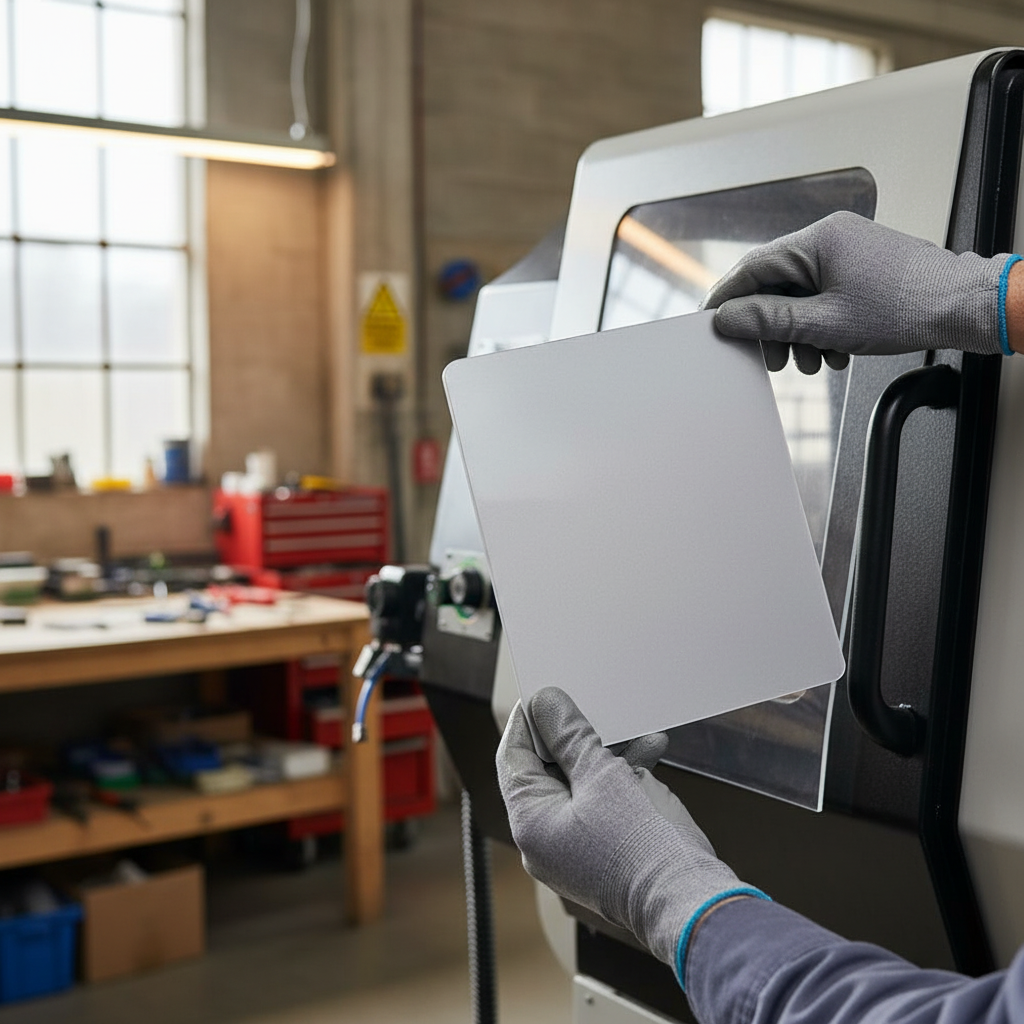 Premium Gloss Silver Metallic Acrylic Sheet - High-Performance Durable Material for Interior Design and Signage Applications