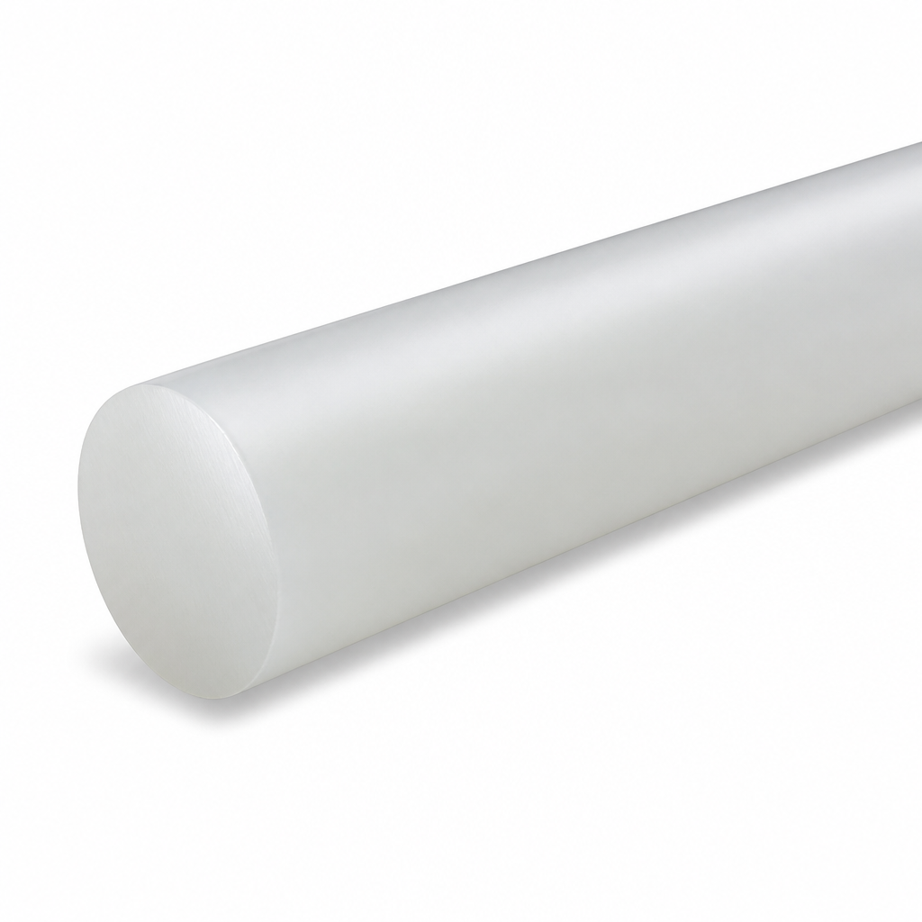 Polypropylene Natural Rod for Chemical Applications 10mm to 225mm diameter