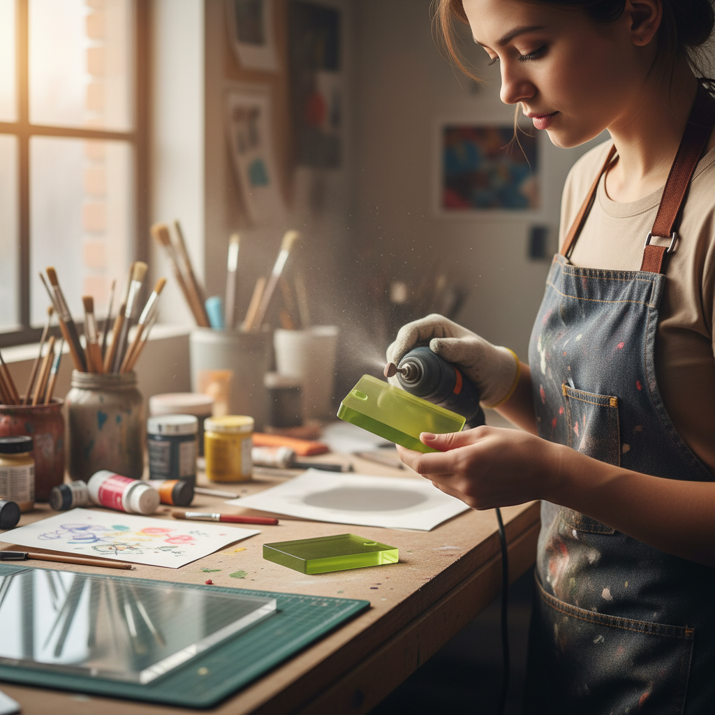 Premium Olive Green Acrylic Sheet - High-Performance Cast Material with Unique Mist Effect and Excellent Processing Capabilities