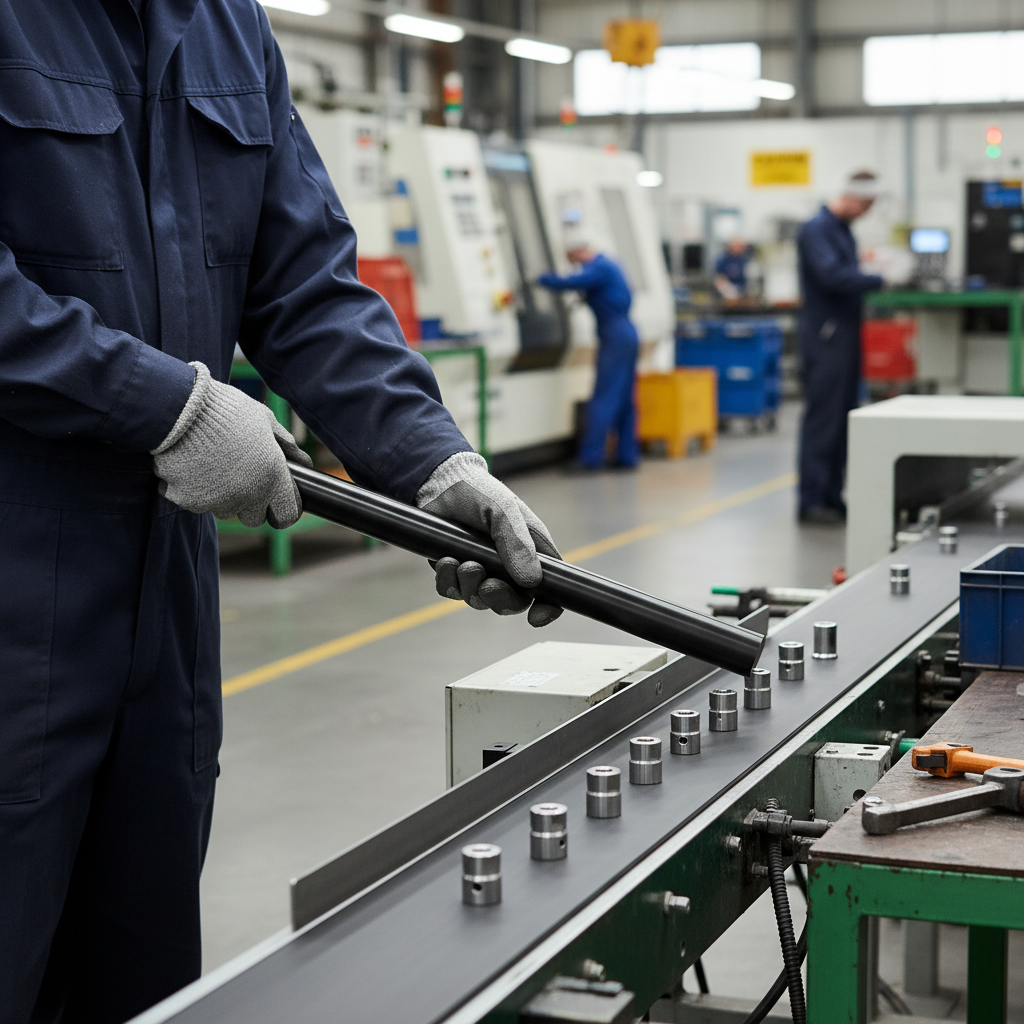 Premium Nylon 6 Extruded Black Rod - High Mechanical Strength, UV Resistance, and Versatile Applications in Engineering