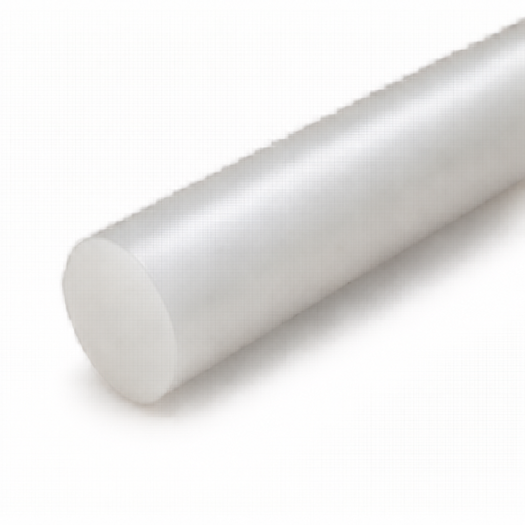 Acetal C Natural Rod for Food Applications (Various Sizes) 5mm to 80mm diameter
