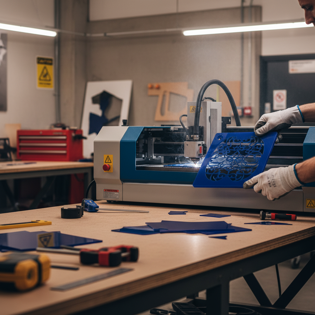 Premium Acrylic Blue Sheet - High-Performance Cast Material with Excellent Durability and Surface Hardness