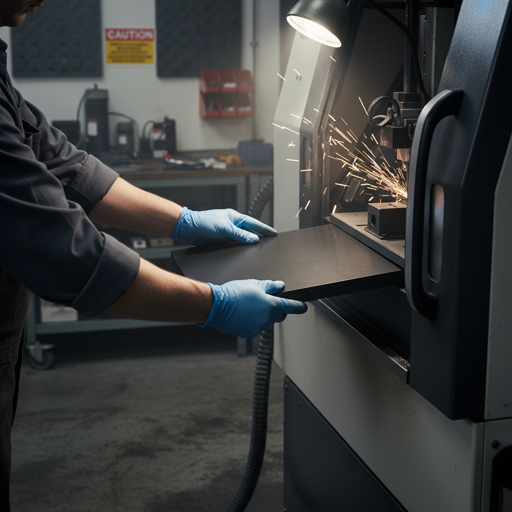Premium 100% Recycled Acetal C Black Sheet - High Rigidity, Thermal Stability, and Electrical Insulation for Industrial Applications