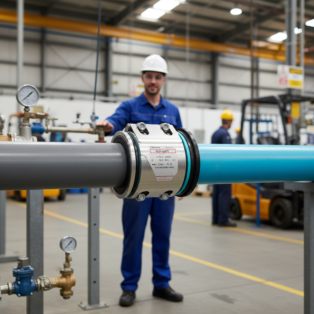 Premium Adaptor Coupling Type I for Plastic to Metal Connection - High-Performance Seal Design for Easy Installation