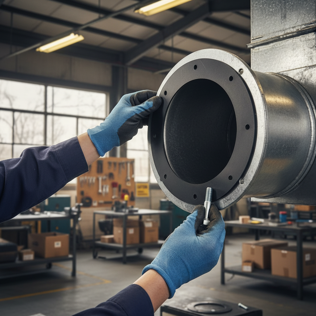 Premium PVC Ventilation Gasket - High Chemical Resistance, Smooth Inner Surface, Ideal for Heating and Cooling Applications