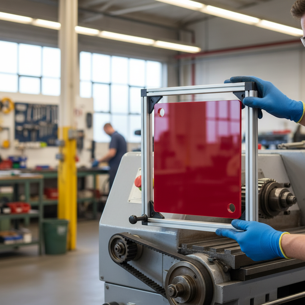 Premium High-Performance Red Acrylic Sheet - Durable, Opaque, Transparent Options for Various Applications