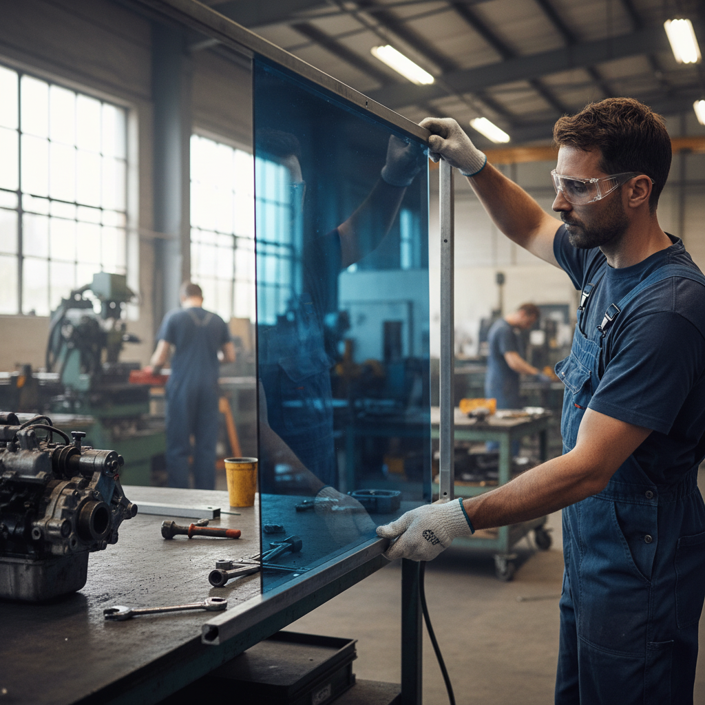 Premium Acrylic Mirror Blue Sheet - High Shatter Resistance, Lightweight, and CNC Fabrication Friendly