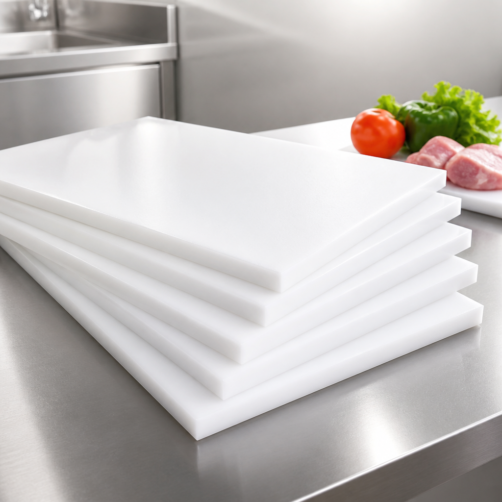 High Density Polyethylene Sheet for Food Industry Use 1mm to 12mm thick
