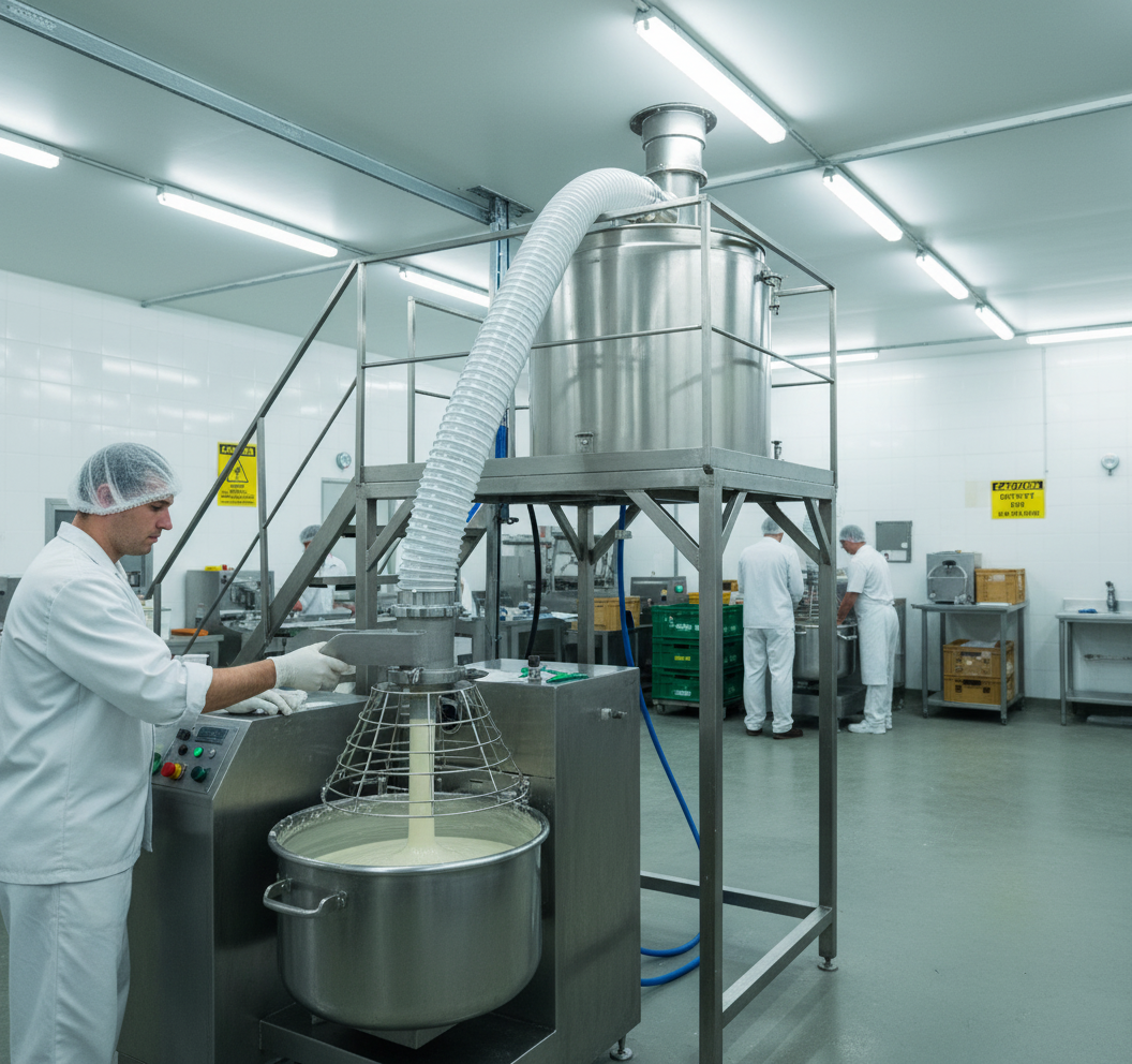 Premium Polyurethane Polyester Hose for Abrasive Materials and Food Transport - Flexible with Smooth Internal Surface