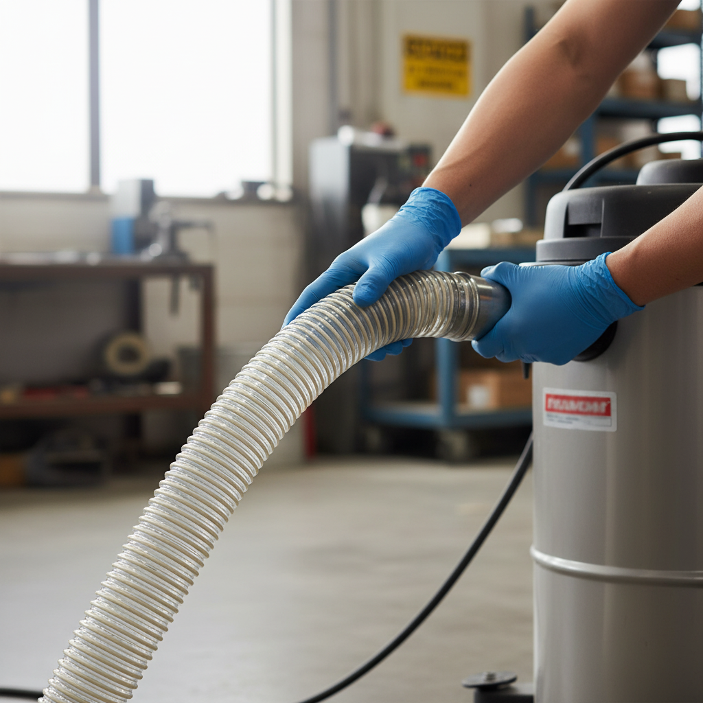 Premium Transparent PVC-P Hose with Anti-Shock Rigid Spiral for Food Applications | -10 to 60°C Temperature Range