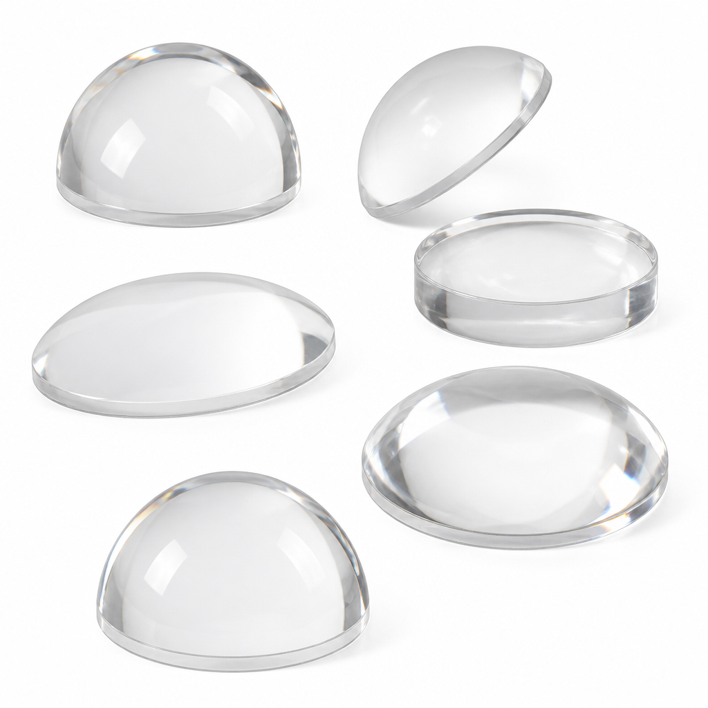 Cast Acrylic Clear 8mm to 38mm dia for Decorative items & craft projects