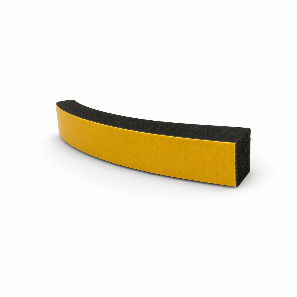 Adhesive Backed Neoprene Strip 25mm x 19mm – 6 Metre Roll