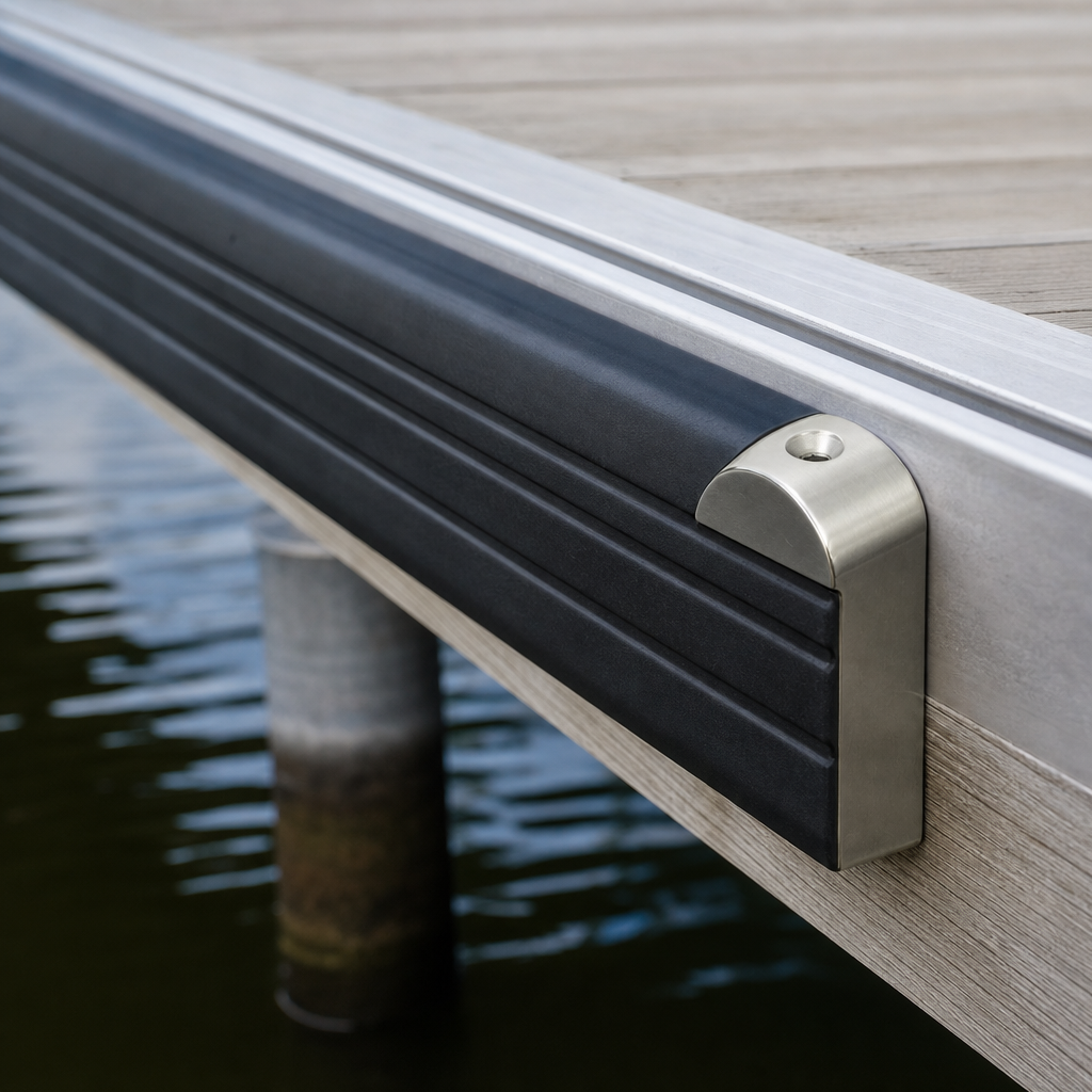 Stainless Steel End Cap for 38mm x 19.6mm Fender