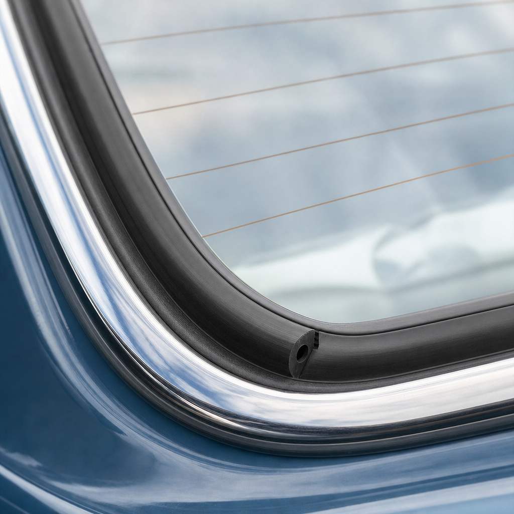 Rubber Inner Rear Screen Trim 16mm x 10mm – Per Metre