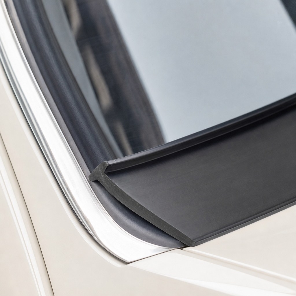 T Rubber Windscreen Seal 36mm x 8mm – Per Metre