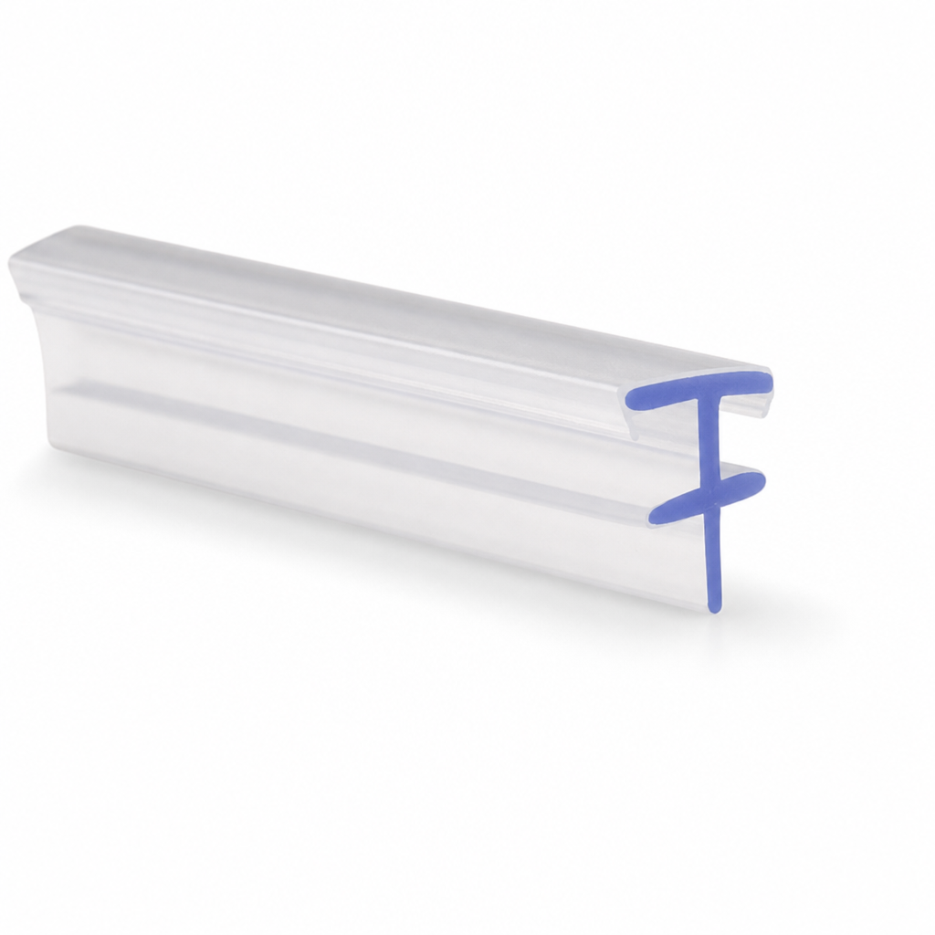 Bifold Channel T Shower Seal – 5mm Channel, 3-8mm Gap