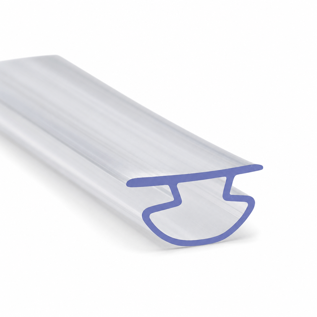 Bifold Channel T Shower Seal for 8mm Channel – Seals 2-5mm Gap