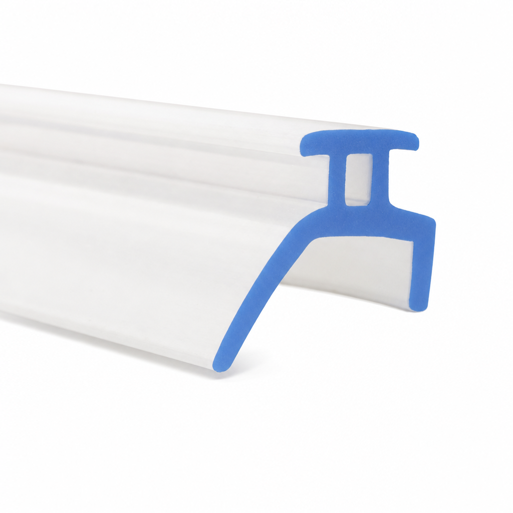 Bifold Channel T Shower Seal – 5mm Channel, Seals 4-8mm Gap