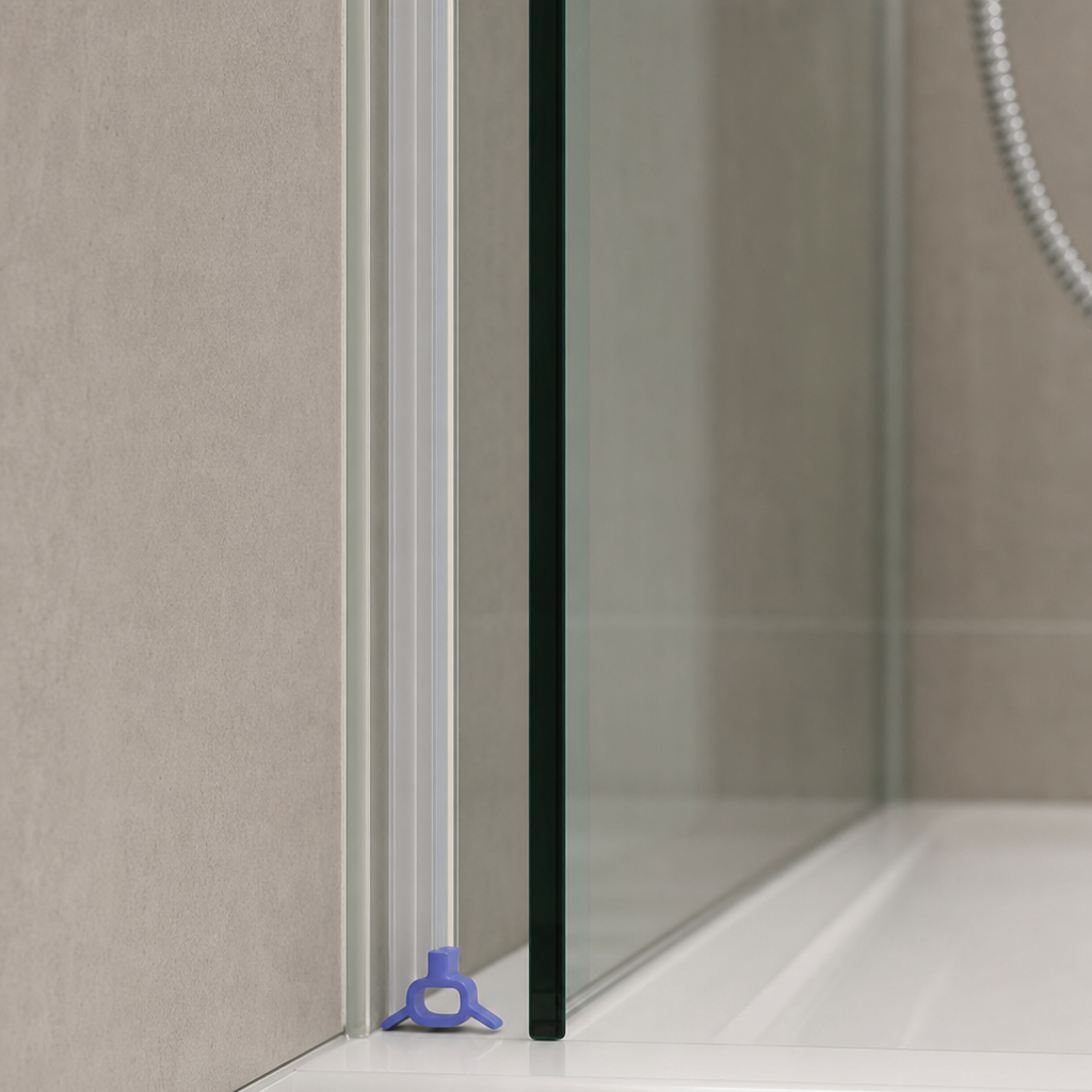 Bifold Channel T Shower Seal for 6-11mm Gap – 7.5mm Width