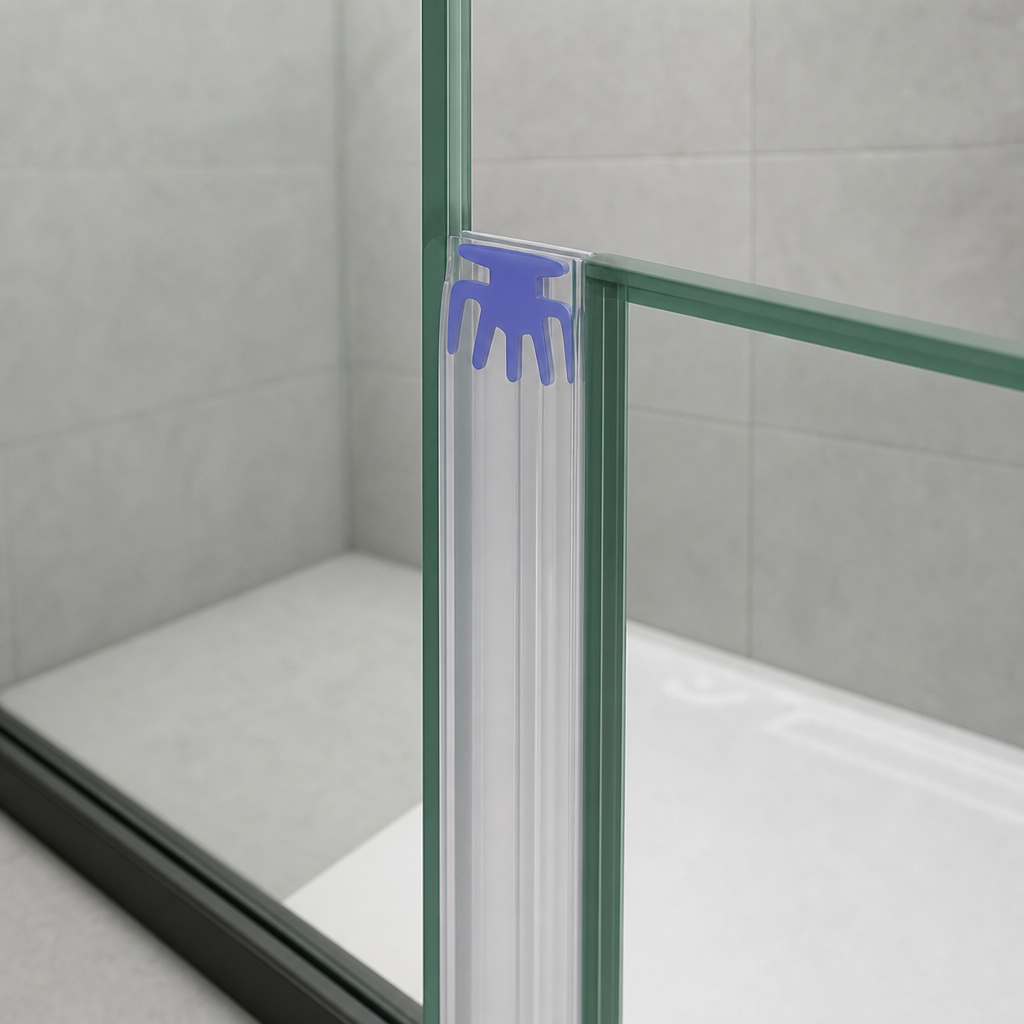 Bifold Channel T Shower Seal for 9-14mm Gap – 8mm Wide