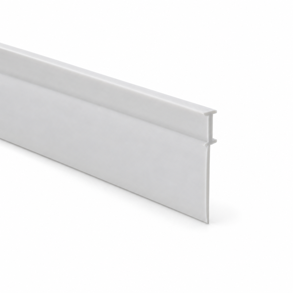 Bifold Channel T Shower Seal – 3mm Channel for 7-12mm Gap