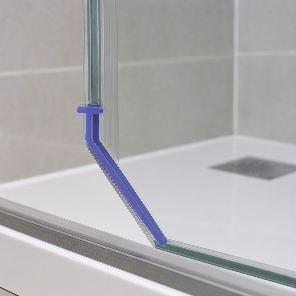 Bifold Channel T Shower Seal for 6mm Channel – Seals 2-5mm Gap