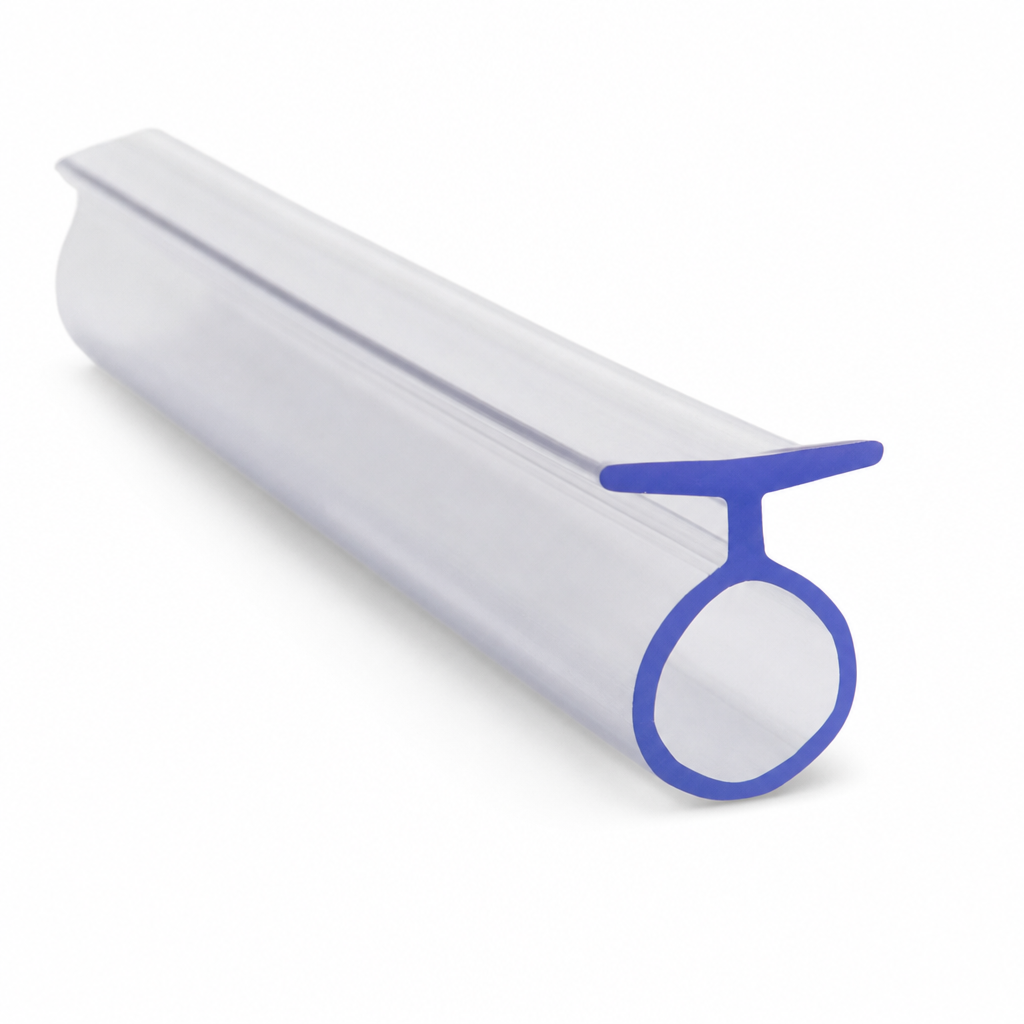 Bifold Channel T Shower Seal – Fits 4mm Channel, Seals 2-6mm Gap