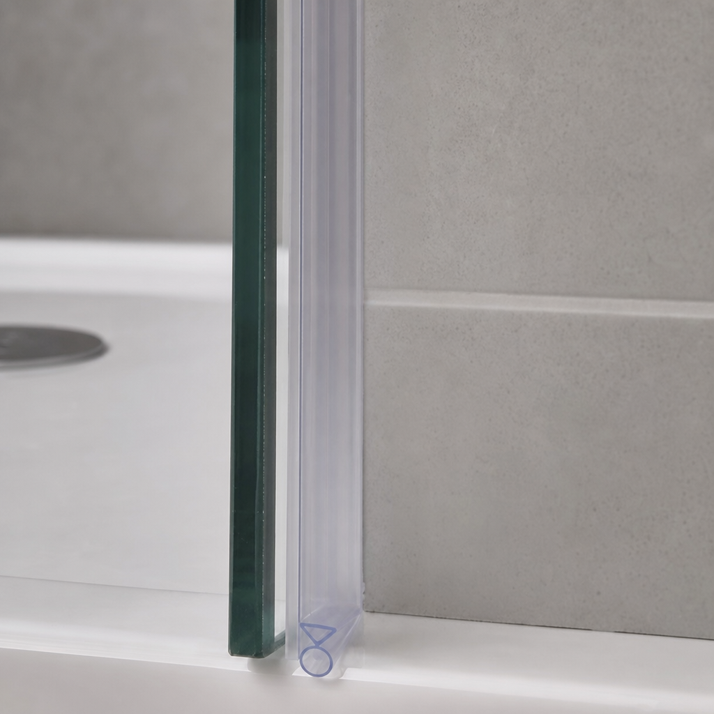 Bifold Channel T Shower Seal – Fits 7mm Channel, Seals 7-12mm Gap