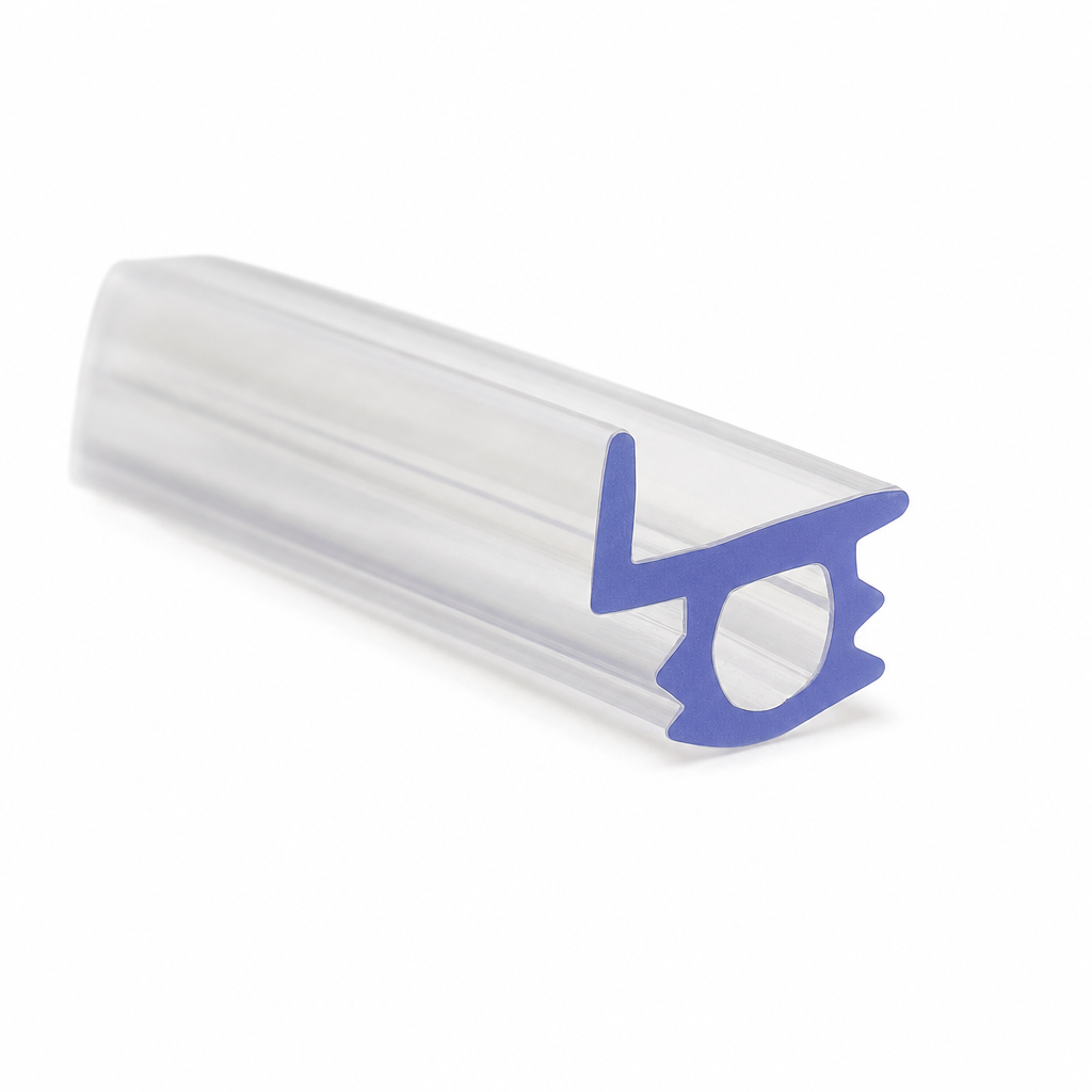 Bifold Channel T Shower Seal for 7-9mm Recess – 1000mm/2000mm