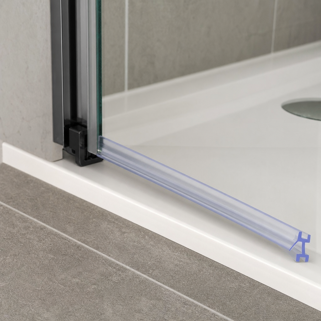 Bifold Channel T Shower Seal – 25mm Gap, 1000mm & 2000mm