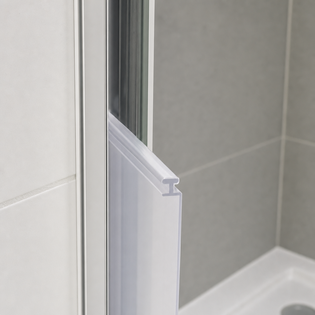 Bifold Channel T Shower Seal for 5mm Channel – Seals 5-10mm Gap