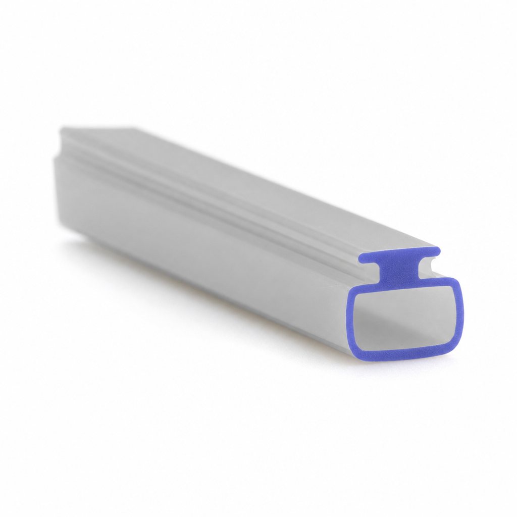 Bifold Channel T Shower Seal for 4-9mm Gap – 8mm Wide
