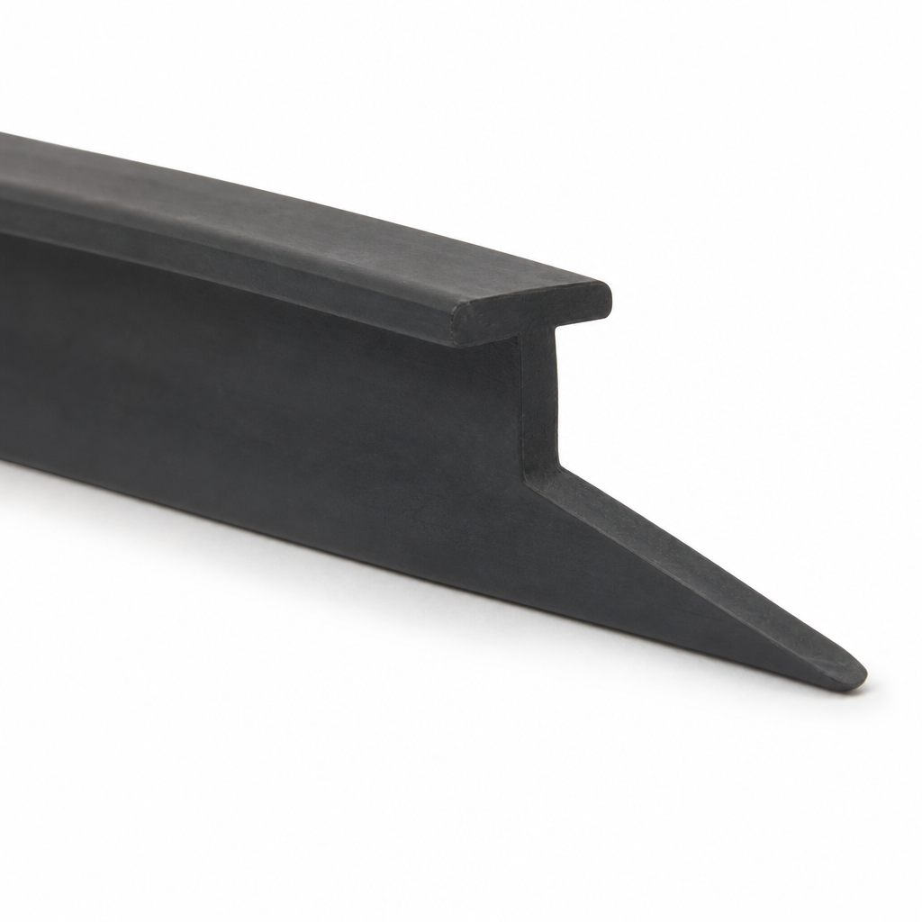 Bifold Channel T Shower Seal for 4mm Channel – Seals 5-10mm Gap