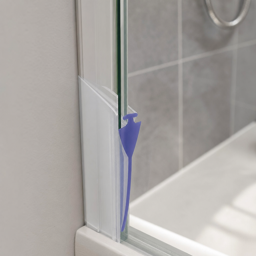 Bifold Channel T Shower Seal for 19-24mm Gap – 5mm Width