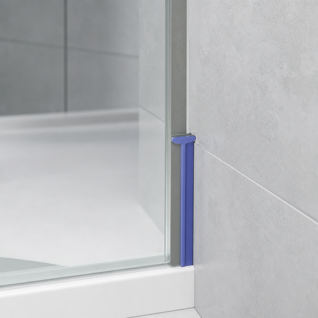 Bifold Channel T Shower Seal – 5mm Width, 2-6mm Gap
