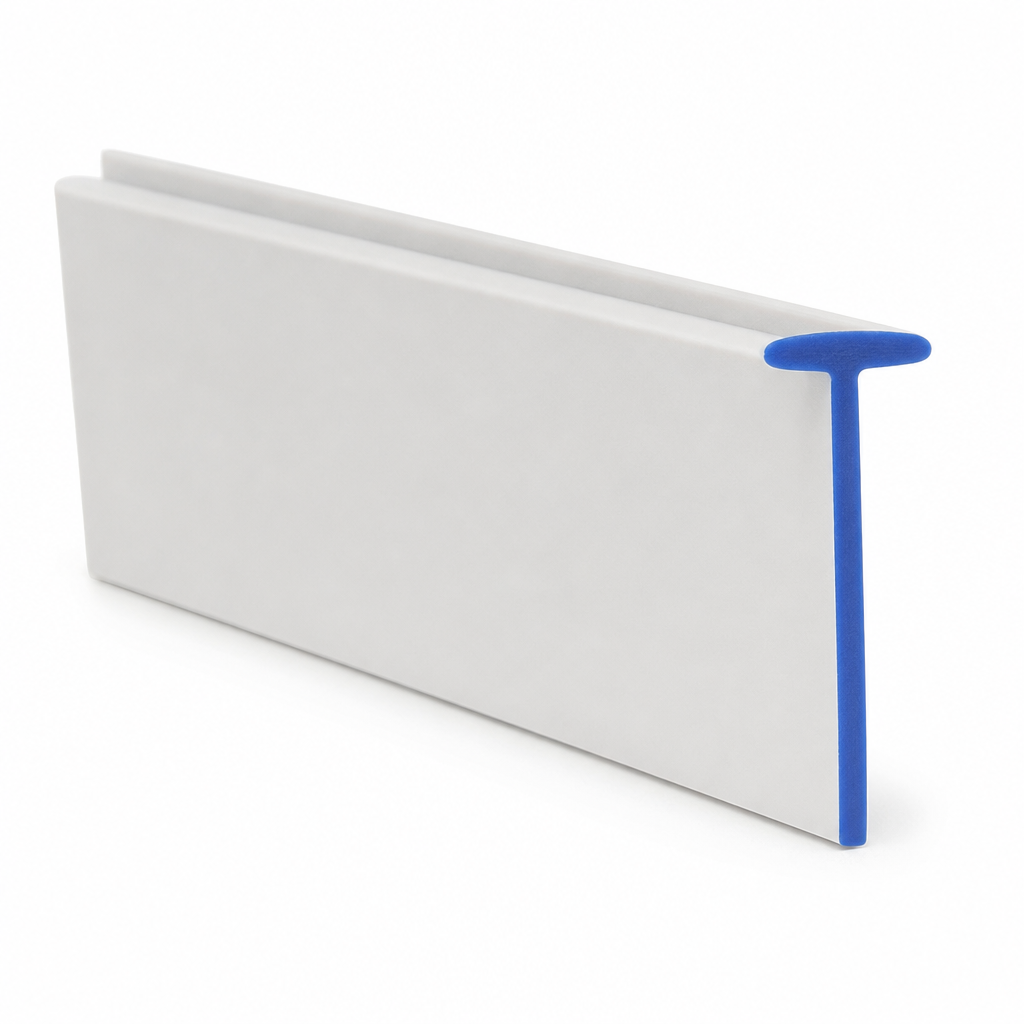 Bifold Channel T Shower Seal for 12-17mm Gap – 5mm Width