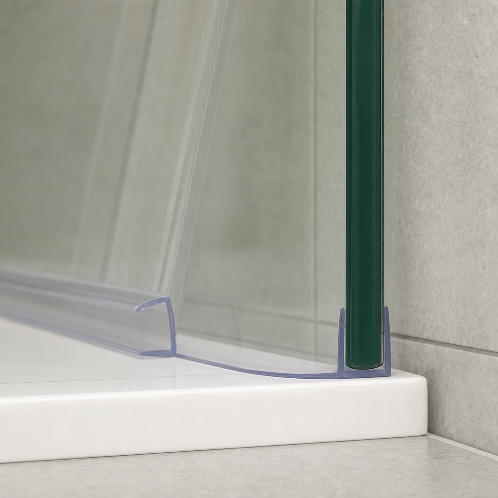 Bifold Channel T Shower Seal for 8-10mm Glass – Vertical Use