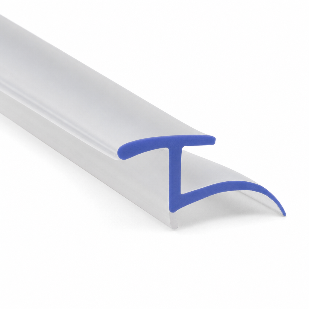 Bifold Channel T Shower Seal – Seals 7-12mm Gap