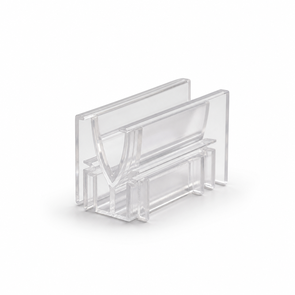 Shower Screen Corner Piece – Rigid for L Shaped Baths
