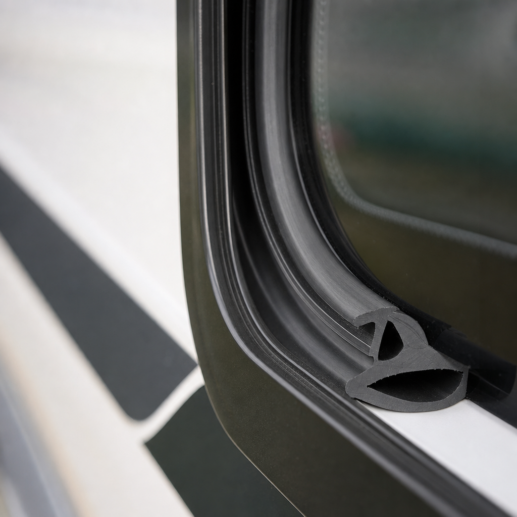 Fixed Window Rubber Seal 30mm Panel – Per Metre