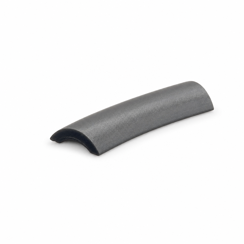 Silver Awning Rail Insert Trim 12.3mm Wide – Per Metre