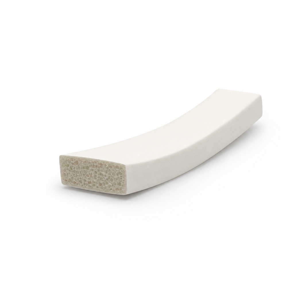 Expanded Silicone Strip 12mm x 6mm – Per Metre