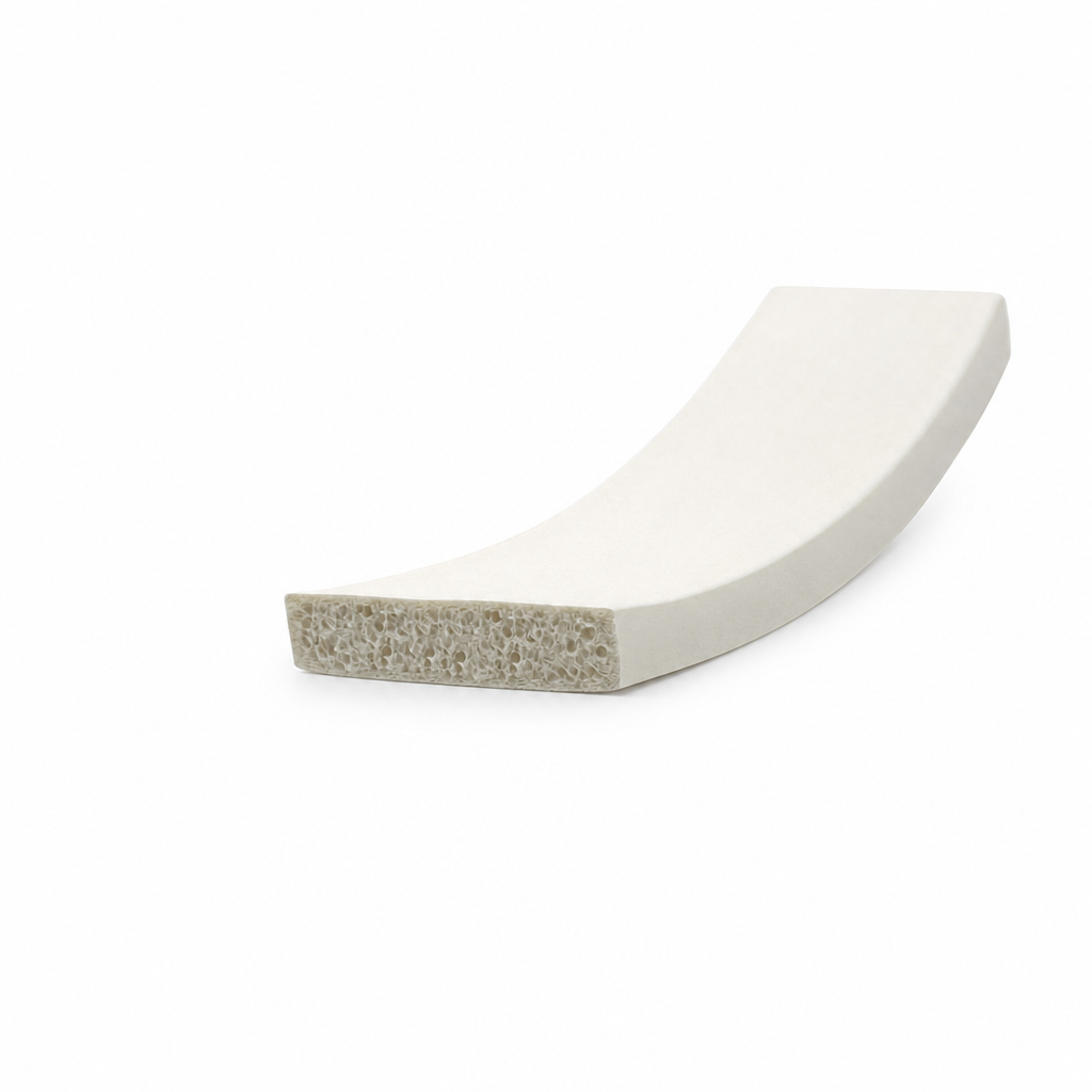 Expanded Silicone Strip 25mm x 6mm – Per Metre