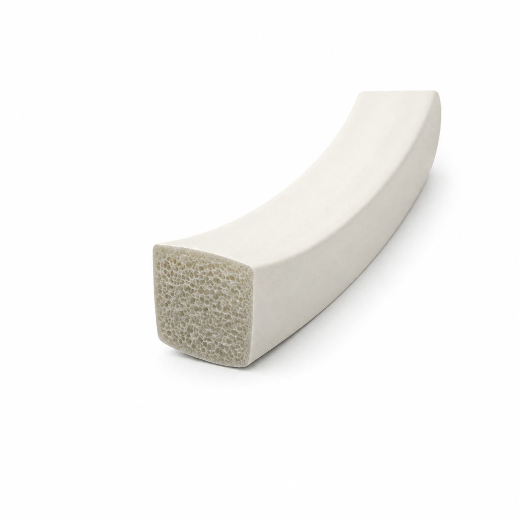 Expanded Silicone Strip 10mm x 10mm – Per Metre